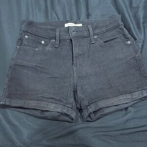 Levi’s Women's Black Denim Shorts